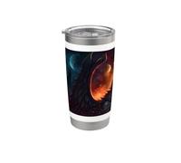 Winged Wolf the Myth Under the Moon Stainless Steel Insulated Tumbler