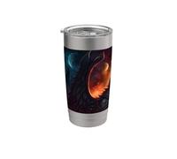 Winged Wolf the Myth Under the Moon Stainless Steel Insulated Tumbler