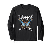 Winged Wonders Butterfly Lover Nature Long Sleeve T-Shirt