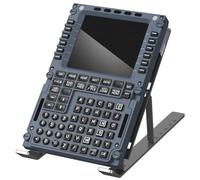 WINGFLEX Full-Size Airbus A320 MCDU for Flight Simulator, IPS HD Screen, Auto Brightness, Plug-and-Play, Physical Mode Switch (Captain/Co-Pilot) (A32WX MCDU)