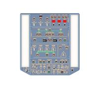 WINGFLEXSIM Flight Simulator A320 Overhead Panel Featuring IRS & Lighting Panels, Overhead Simulation Designed for PC Flight Sim Platforms, Delivering Professional-Level Simulation