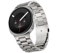 WINGLE Stainless Steel Bands for Galaxy Watch 8 Band Samsung Galaxy Watch 8 Classic Band 46mm 44mm 40mm Men Metal Strap Classy Elegant Casual Business Bracelet Galaxy Watch8/ 8 Classic, Titanium