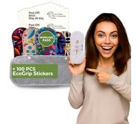 Wingless Reusable Sanitary Pads with Adhesive Sticker for Light Flow (S+M, 6-Pack) - High-Temp Washable Organic Cotton Cloth for Women - Stay-Put & Comfortable Reusable Period Pads - Made in EU