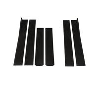 Winglet Diffuser Lip Car Side Skirts 2.2m Glossy Black Rocker Panel Exterior Lower Bottom Line Extensions Splitter Lip Diffusers Car Side Skirt