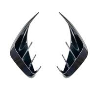 Winglet Diffuser Lip For BMW 3 Series G20 G28 318i 320i 330i 2019-2022 Car Bumper Spoiler Rear Lip Anti-collision Side Skirt Side Air Vent Cover Trim Car Side Skirt(A Carbon Fiber Look)