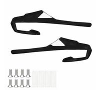 Winglet Fairing For KawasakiNinja400 For Ninja 400 2018-2023 Motorcycle Front Upper Spoiler Wing(Black)