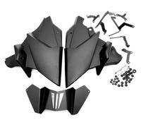 Winglet Fairing Wing For Tracer9 GT 2021-2024 Engine Lower Spoiler Belly Pan Fairing Mounting Bracket Motorcycle(Matt Black)