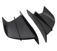 Winglet Fairing Wing For YZF R1 R6 R25 For K&awasaki For Ninja H2 H2R For BM&W S1000RR Motorcycle Winglet Aerodynamic Side Wing Fin Spoiler(Matte Black)