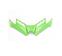Winglet Spoiler For Kawasaki For Ninja 300/250 2013-2017 Motorcycle Front Fairing Winglets Pneumatic Tail Spoiler Protector Mouth Shell Cover Side Winglet(Green)