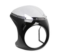 Winglet Wing Side Motorcycle Universal 7'' Motorcycle Front Headlight Cover Fairing Protection Windshield Spoiler Protector Fairing Cowling For