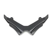 Winglets Motorcycle Front Aerodynamic Fairing Winglets Carbon Fiber Cover Protection Guard For Yamaha MT15 2019 2020-2022(Dark Grey)
