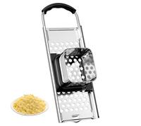 WinGluge Spätzle Maker, Stainless Steel Spätzle Slicer with Dishwasher Safe Spaetzle Press, Silver
