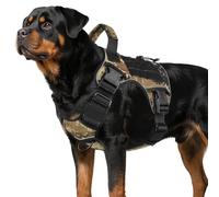 WINGOIN Tactical Dog Harness for Large Dogs,Heavy Duty No Pull Dog Harness