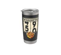 Wingometer Funny Chicken Wings Stainless Steel Insulated Tumbler
