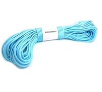 WINGONEER® 550 Luminous Glow in the Dark Paracord Mil Spec Type III 7 strand parachute cord Blue100 feet