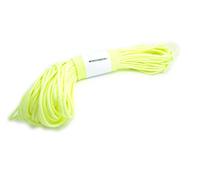 WINGONEER® 550 Luminous Glow in the Dark Paracord Mil Spec Type III 7 strand parachute cord Yellow100 feet