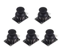 WINGONEER 5PCS PS2 Joystick Game Controller XY Dual-axis Joystick Breakout Module for Arduino