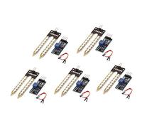 WINGONEER® 5pcs Soil Hygrometer Humidity Detection Water Sensor Module YL-69 Sensor and HC-38 Module for Arduino