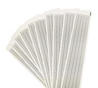 Wingostore 30 Note Blank Strips Music Box Refill Paper 10 Pcs