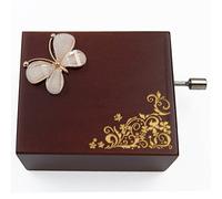 Wingostore Mini Handcrank Music Box Tune of Fur Elise(Butterfly)