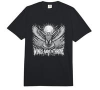 Wings Above The Throne Ancient Egyptian Owl Comfort Colors Adult Heavyweight T-Shirt