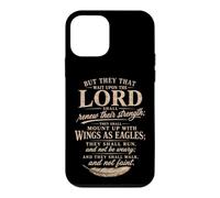 Wings As Eagles Isaiah 40 31 Christian Scripture Gifts Case for iPhone 12 mini