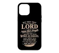 Wings As Eagles Isaiah 40 31 Christian Scripture Gifts Case for iPhone 12 Pro Max