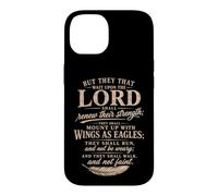 Wings As Eagles Isaiah 40 31 Christian Scripture Gifts Case for iPhone 14