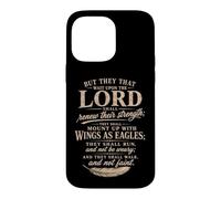 Wings As Eagles Isaiah 40 31 Christian Scripture Gifts Case for iPhone 14 Pro Max