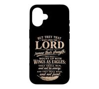 Wings As Eagles Isaiah 40 31 Christian Scripture Gifts Case for iPhone 16
