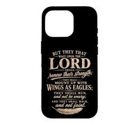 Wings As Eagles Isaiah 40 31 Christian Scripture Gifts Case for iPhone 16 Pro
