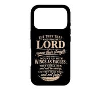 Wings As Eagles Isaiah 40 31 Christian Scripture Gifts Case for iPhone 17 Pro