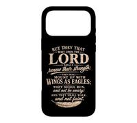 Wings As Eagles Isaiah 40 31 Christian Scripture Gifts Case for iPhone 17 Pro Max