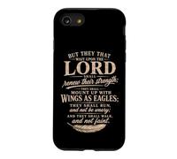 Wings As Eagles Isaiah 40 31 Christian Scripture Gifts Case for iPhone SE (2020) / 7/8