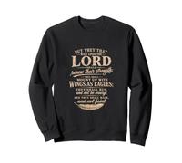 Wings As Eagles Isaiah 40 31 Christian Scripture Gifts Sweatshirt