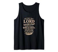Wings As Eagles Isaiah 40 31 Christian Scripture Gifts Tank Top