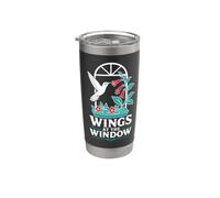Wings At The Window Hummingbird Stainless Steel Insulated Tumbler