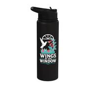 Wings At The Window Hummingbird Stainless Steel Insulated Water Bottle