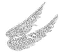 Wings Brooch Pin Silver Zinc Alloy Brooch for Clothing