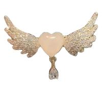 Wings Fairy Brooch Butterfly Ballet Dancer Pen Rhinestone Clothing Accessories, Klein, Non-precious metal