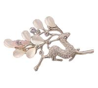 Wings Fairy Brooch Butterfly Ballet Dancer Pen Rhinestone Clothing Accessories, Klein, Non-precious metal