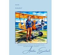 Wings of Courage: A Writing Journal Inspired by Courage and Exploration - 8.5”x11”, 120 Pages