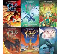 Wings of Fire Graphic Novels 6 Books Collection Set (1 -6)