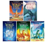 Wings of Fire Graphix Series (Book 5-9) By Tui T. Sutherland 5 Books Set - PB