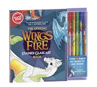 Klutzpress Wings of Fire Stained Glass Art