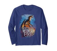 Wings of Fire The Dark Secret Cover Long Sleeve T-Shirt