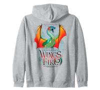 Wings of Fire The Hidden Kingdom Cover Zip Hoodie