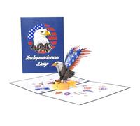 Wings of Freedom 3D Pop-Up Independence Day Card
