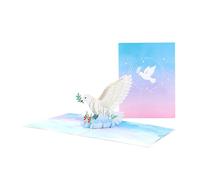Wings of Peace Dove 3D Pop Up Card