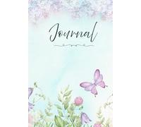 Wings Of Serenity: Blue Floral Journal